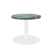 White Halo Side Table